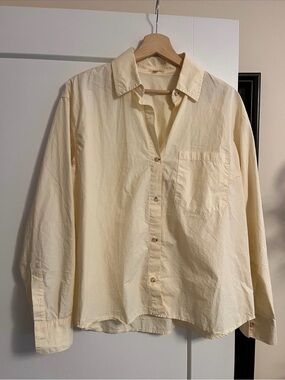 Donni butter yellow pop shirt